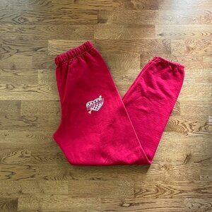 indiana university alpha phi x zbt iu quals sweatpants red little 500 greek race